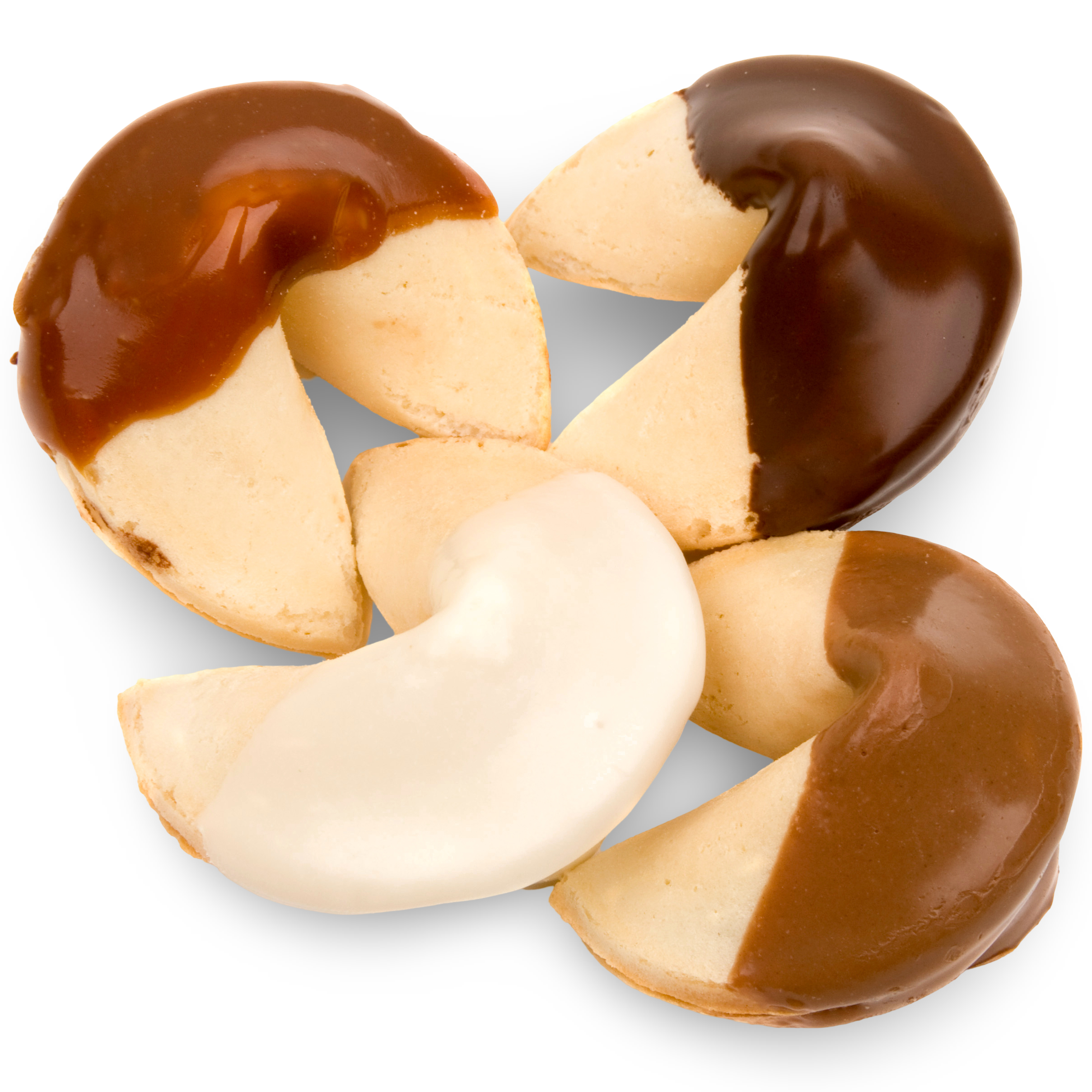 Simple Hand Dipped Gourmet Fortune Cookie