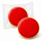 Festive Holiday Dot Cookies -2.5 Inch [RED DOTS]