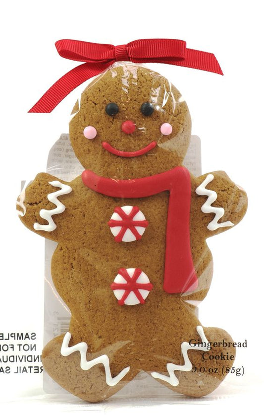 Gingerbread Man Cookie-  Single