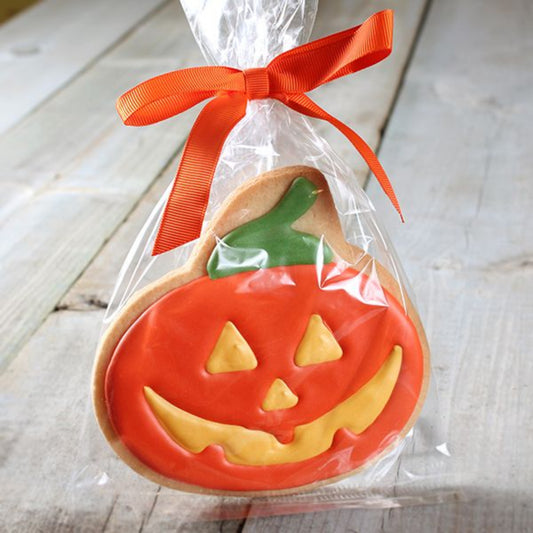 Jack 'o' Lantern Sugar Cookie-  Single