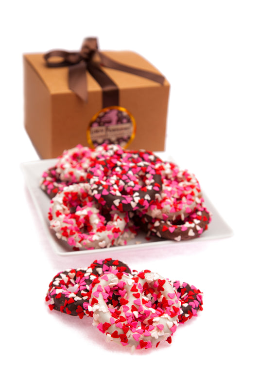 Heart Sprinkle Twist Gift Box
