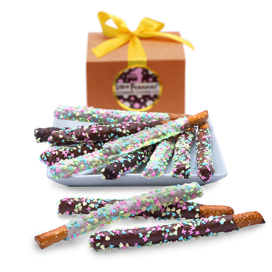 Easter Pretzel Wands Gift Box
