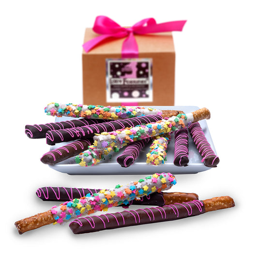 Spring Pretzel Wands Gift Box