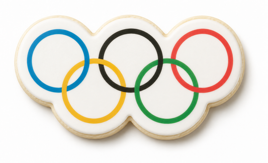 Olympic Rings Cookie- Printed