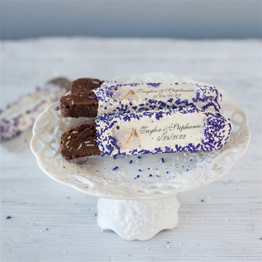 Personalized Photo Biscotti- Individually bagged
