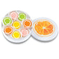 Citrus Mini Iced Sugar Cookies- Tin of 20