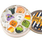 Halloween Mini Iced Sugar Cookies- Tin of 20