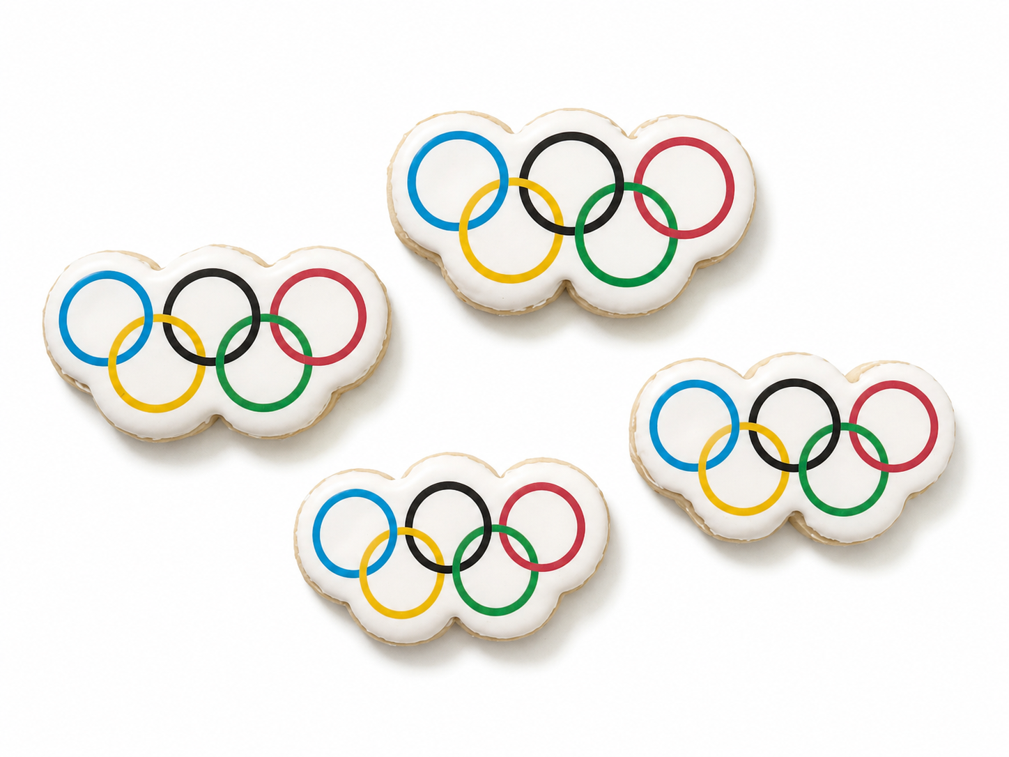Olympic Rings Cookie- Printed