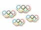 Olympic Rings Cookie- Printed