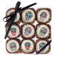 Dia De Los Muertos Chocolate Dipped Sandwich Cookie- Clear Box Gift Set