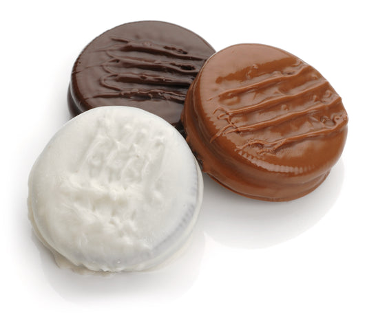 Just Chocolate  Hand Dipped & Decorated Sandwich Cookie - Single