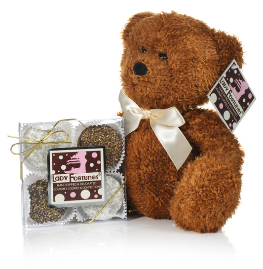 Hand Dipped Sandwich Cookies - Bear Gift