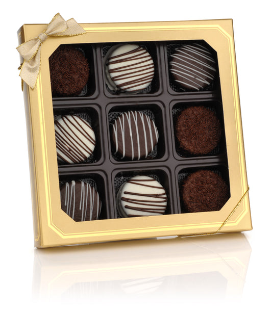 Classic Hand Dipped & Decorated Sandwich Cookie- Gift Box