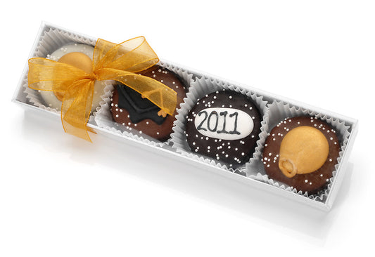 Graduation Chocolate Dipped Sandwich Cookie Set