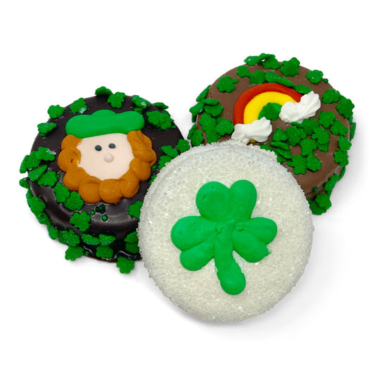 Saint Patrick's Day Decorated Sandwich Cookie- Single