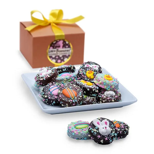 Easter Chocolate Dipped Sandwich Cookie- Gift Box