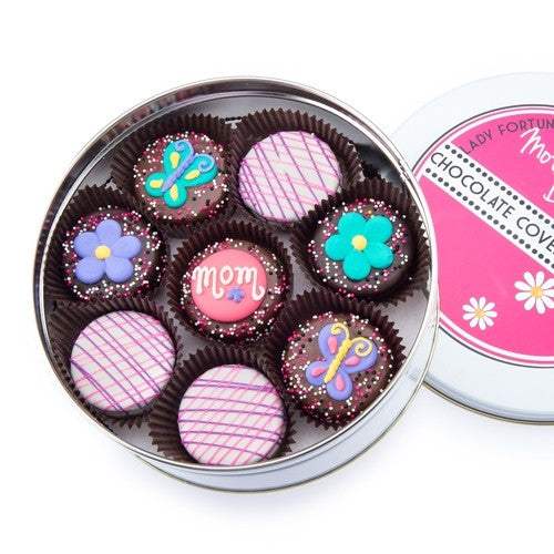 Mother's Day Sandwich Cookie Tin of 16
