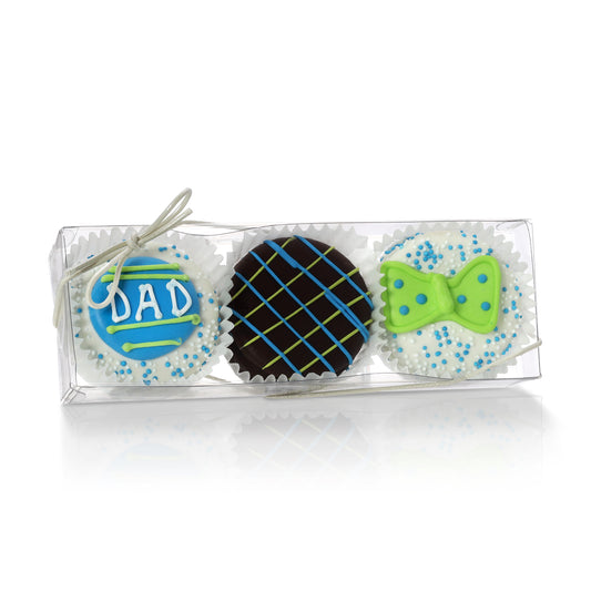 Father's Day Sandwich Cookie- Favor Box of 3