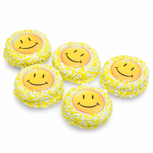 Happy Chocolate Hand Dipped Sandwich Cookie- Single