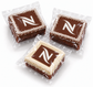 2.0 Inch Edible Image Brownies -Chocolate Dipped