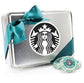 Corporate Logo Hand Dipped & Decorated Sandwich Cookie- Tin of 24