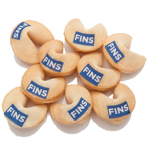 Plain Logo Fortune Cookies- Individually Wrapped