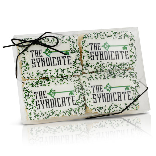 Clear Boxed Set of 4 Logo Rice Crizpy Treats