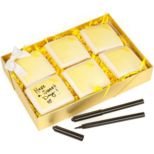 Post It Note Cookie Cards - Box of 6