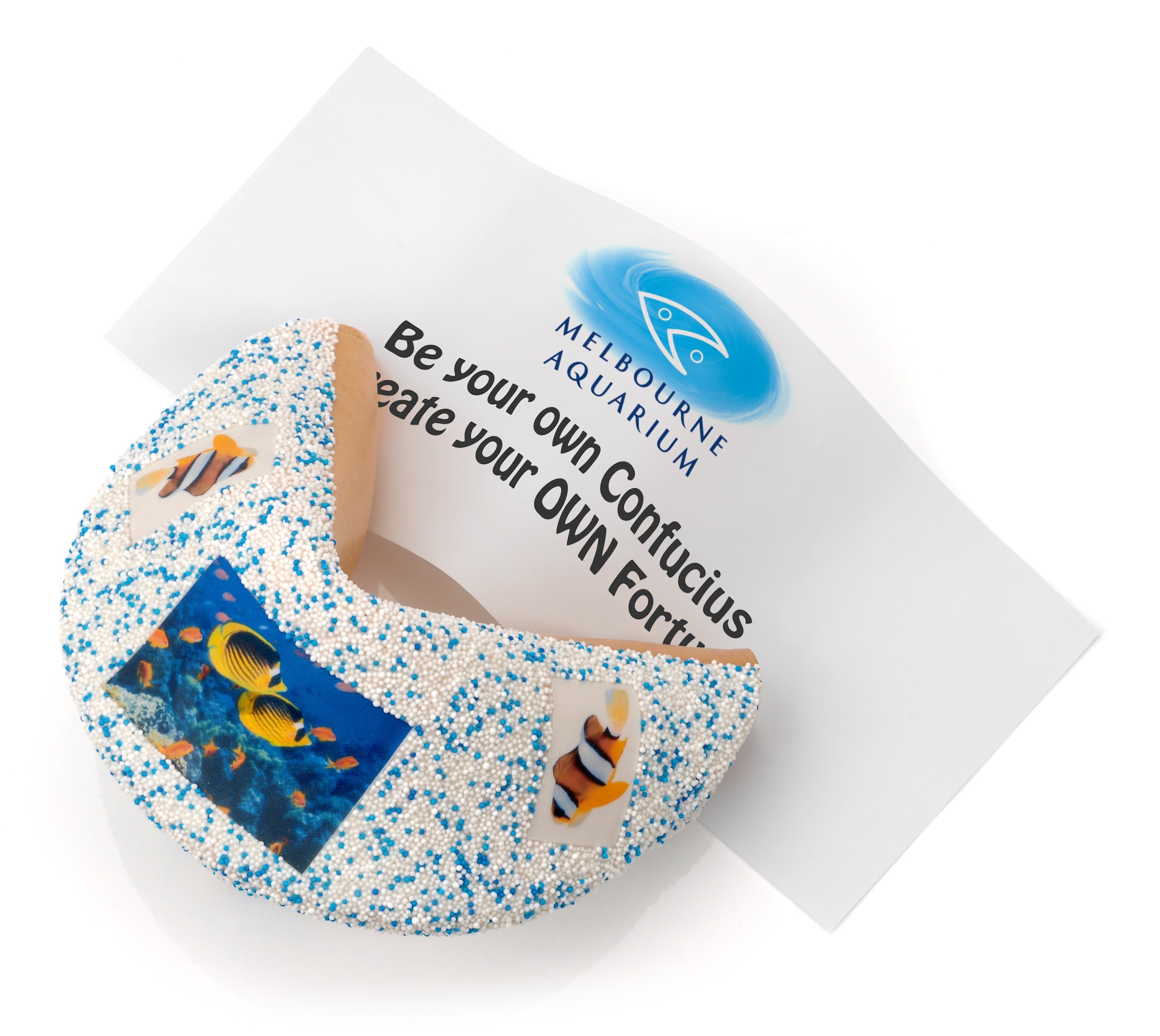 Logo Branded Giant Fortune Cookie