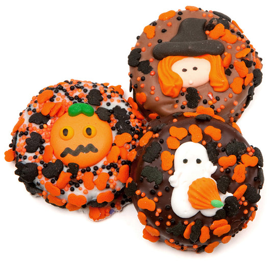 Halloween Decorated Sandwich Cookie- Single