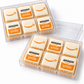 CRIZPY RICE BITES™ — Custom Edible Logo Treats Clear Gift Box of 6