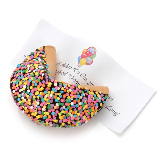 Confetti Super Giant Fortune Cookie