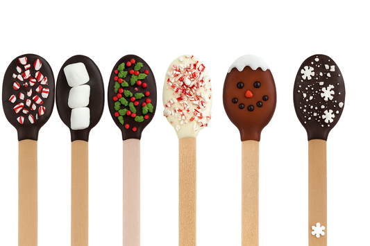 Chocolate Dipped Stir Spoons