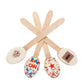 Chocolate Stir Spoons with logo
