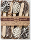 Set of 6 Classic Stir Chocolate Spoons