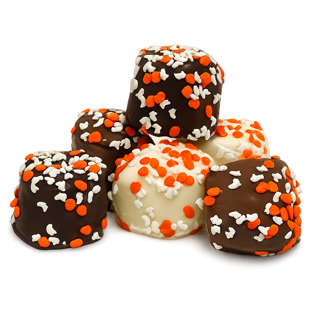 Halloween Hand-Dipped Marshmallows- Gift Set of 5