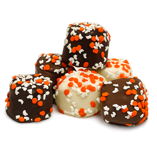 Halloween Hand-Dipped Marshmallows- Individual Puffs