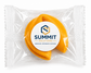 Color Fortune Cookie with 1.5"sticker label