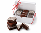 Gourmet Triple Chocolate Hand Decorated Brownies- Gift Box of 12