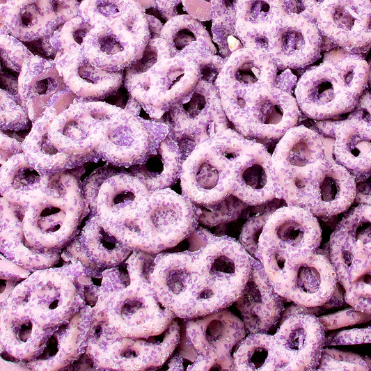 Sugar Crystal Plum Yogurt Pretzels - 96 Count