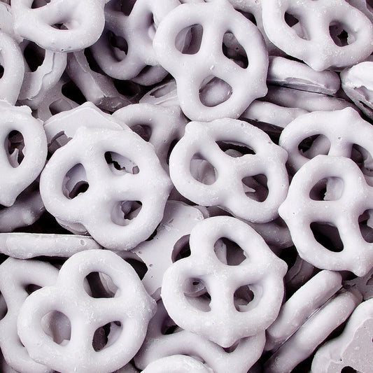 Blueberry (Lavender) Yogurt Covered Pretzels - 96 Count