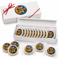 Edible Print 3 inch Round Cookies- Gift Box of 12