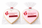 DIRECT PRINT 3.5 INCH LARGE HEART COOKIE