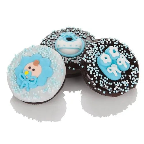 Baby Boy Icing Sandwich Cookie- Single