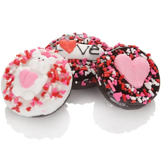 Romantic Icing Sandwich Cookie- Single