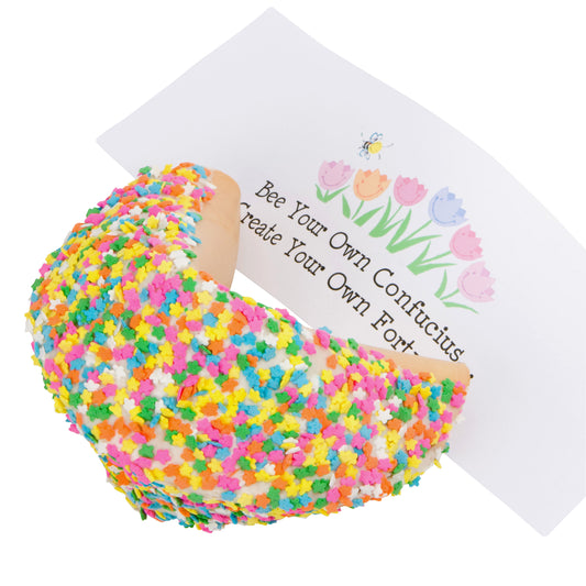 Spring Flowers Super Giant Fortune Cookie