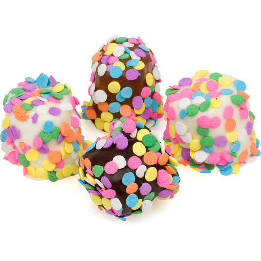 Confetti Hand-Dipped Marshmallows- Individual Puffs