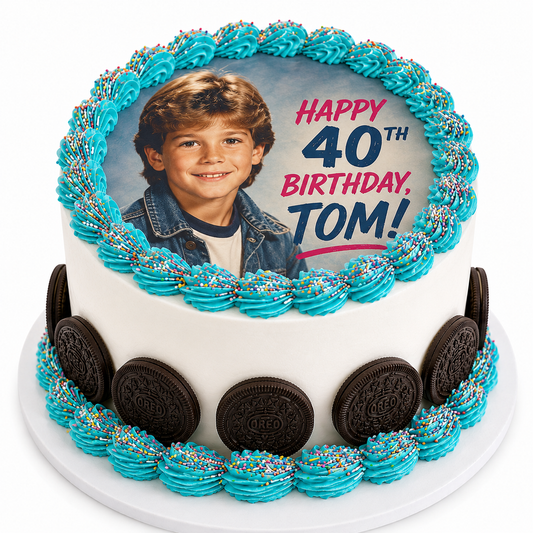 Custom Round Cake