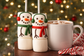Snowman Marshmallow Stir Sticks