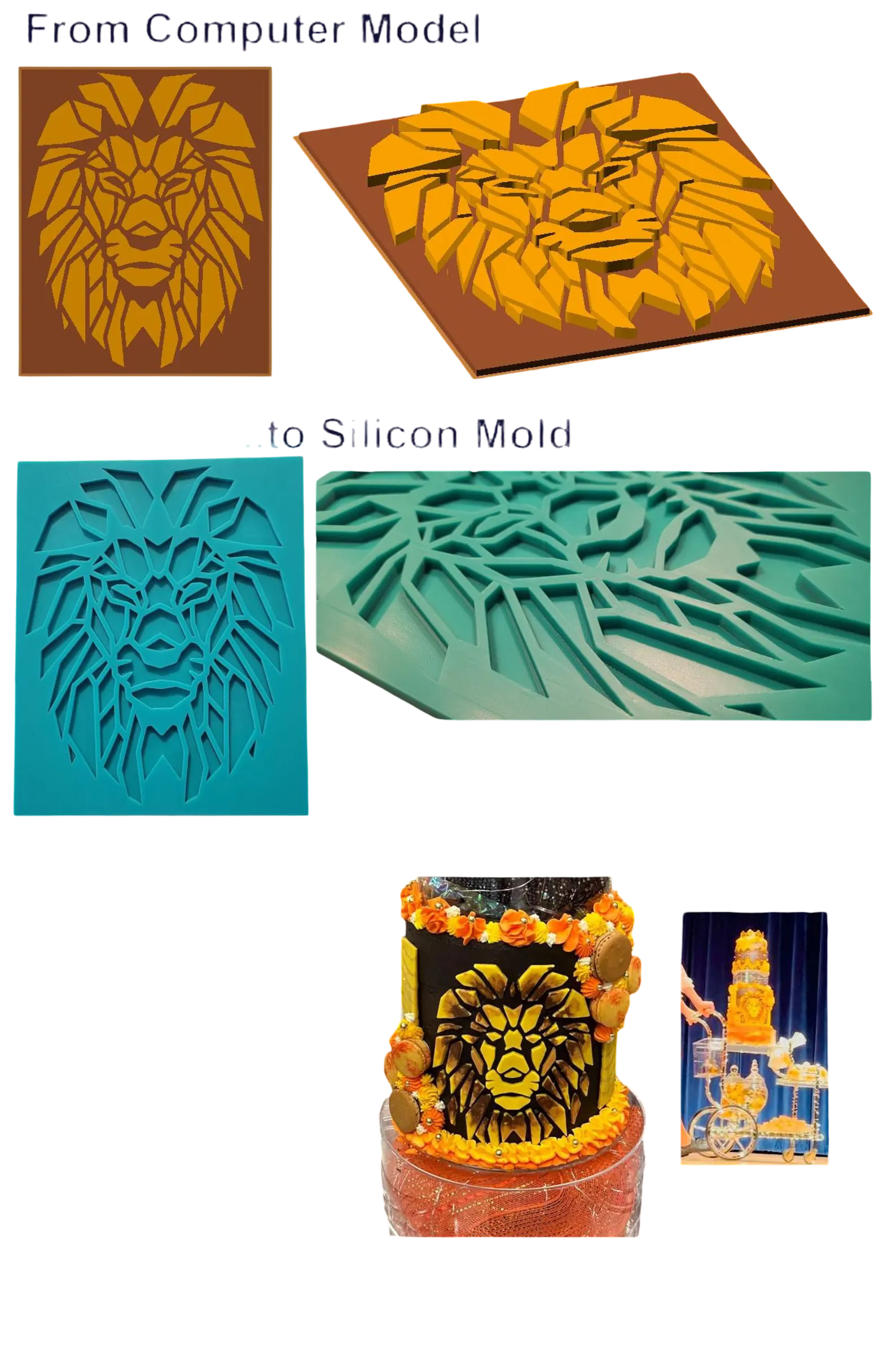 Custom 4 Inch Chocolate Mold